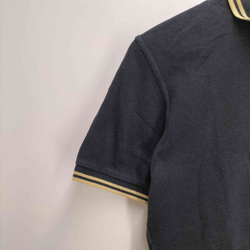 フレッドペリー FRED PERRY イングランド製 刺繍ロゴ ポロシャツ メンズ 36