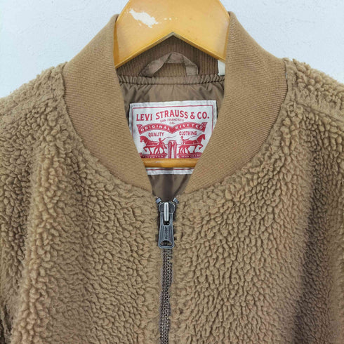 リーバイス Levis ジップアップボアジャケット メンズ import:L