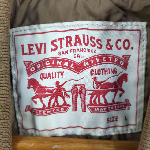 リーバイス Levis ジップアップボアジャケット メンズ import:L