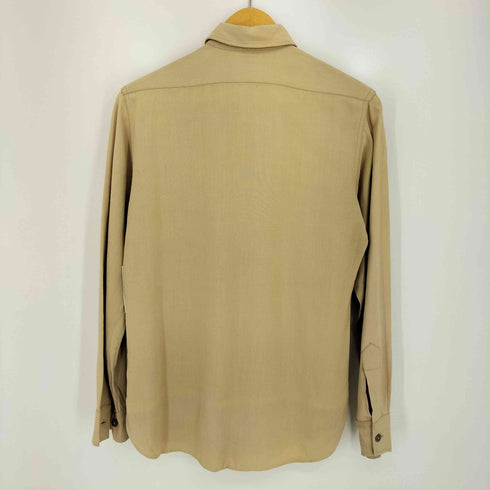 ARMY OF FICERS SHIRT エポレットレス ダブルフラップポケット 長袖 オフィサー シャツ メンズ 14 1/2 3