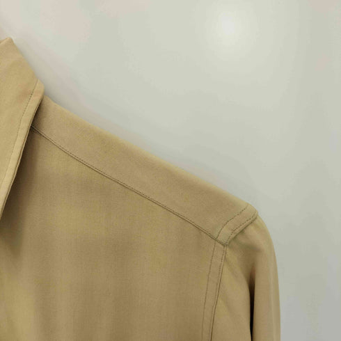 ARMY OF FICERS SHIRT エポレットレス ダブルフラップポケット 長袖 オフィサー シャツ メンズ 14 1/2 3