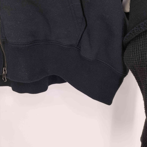 ネーム Name. 25ss RAYERED SLEEVE ZIP HOODIE メンズ JPN:2