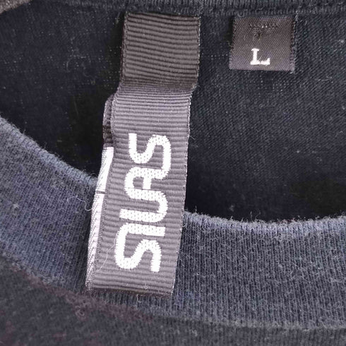サイラス SILAS 90-2000S 初期タグ 裾袖シングル ロゴプリント クルーネックTシャツ メンズ import:L