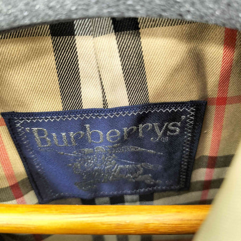 バーバリーズ BURBERRYS 裏ノヴァチェック トレンチコート メンズ