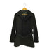 キャサリンハムネットロンドン KATHARINE HAMNETT LONDON ウール混 ベルテッドコート レディース L