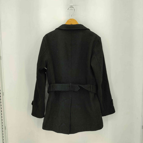 キャサリンハムネットロンドン KATHARINE HAMNETT LONDON ウール混 ベルテッドコート レディース L