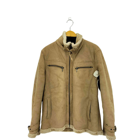 ANTI LABEL JEAN フェイクムートンスタンドカラージャケット メンズ LL
