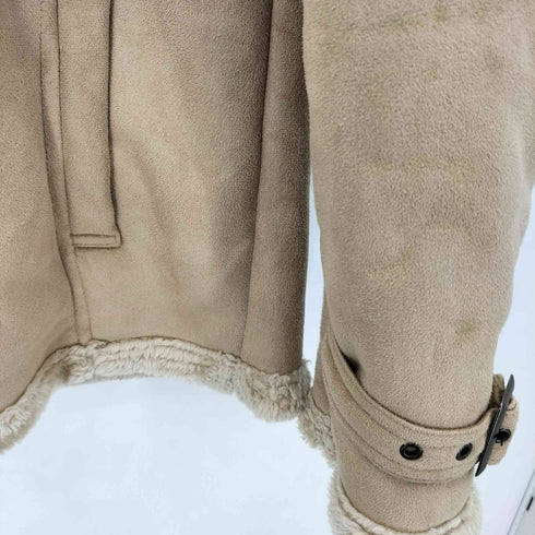 ANTI LABEL JEAN フェイクムートンスタンドカラージャケット メンズ LL