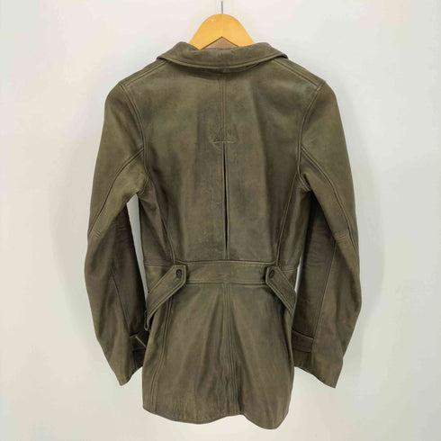 ダブルアールエルラルフローレン RRL RALPH LAUREN 24AW ベルテッド レザー ジャケット シープスキン レディース 1