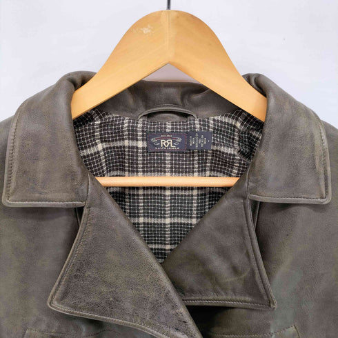 ダブルアールエルラルフローレン RRL RALPH LAUREN 24AW ベルテッド レザー ジャケット シープスキン レディース 1