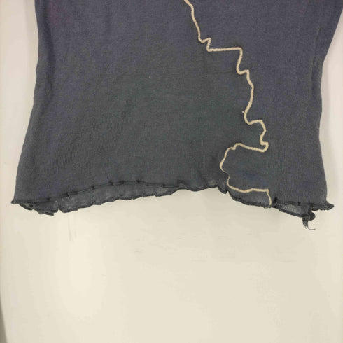 ベースレンジ BASERANGE VIEN LONG SLEEVE メロウフリル 長袖 カットソー レディース JPN:XS