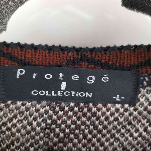 PROTEGE アクリルクルーネックニット アメカジ メンズ L