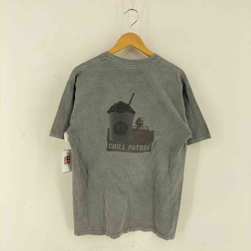 ギルダン GILDAN 90-00S REMEMBER SUMMER CHILL PATROL コーヒーショップ 後染め プリント Tシャツ メンズ import:L