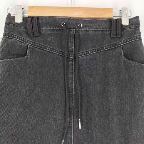 2WAY カットアウト デニムスカート レディース