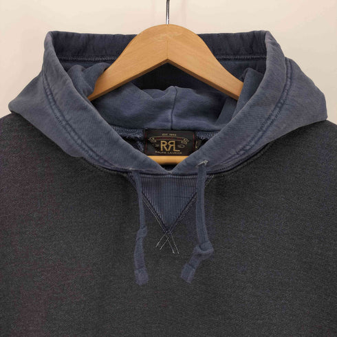 ダブルアールエルラルフローレン RRL RALPH LAUREN GARMENT-DYE FRENCH TERRY HOODIE ガーメントダイド フレンチテリーフーディ メンズ import:M