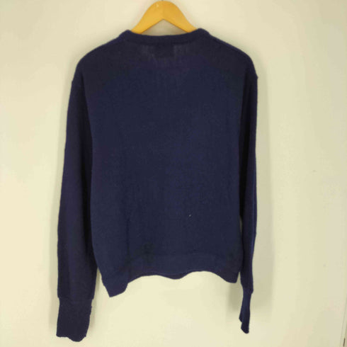 アイゾッドラコステ IZOD LACOSTE 70S ロゴワッペン Vネック ニット セーター メンズ import:L
