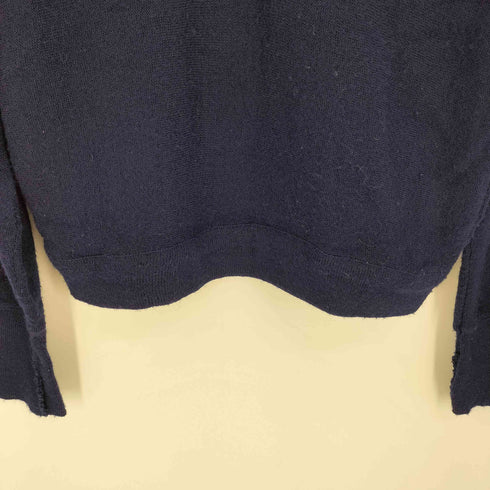 アイゾッドラコステ IZOD LACOSTE 70S ロゴワッペン Vネック ニット セーター メンズ import:L