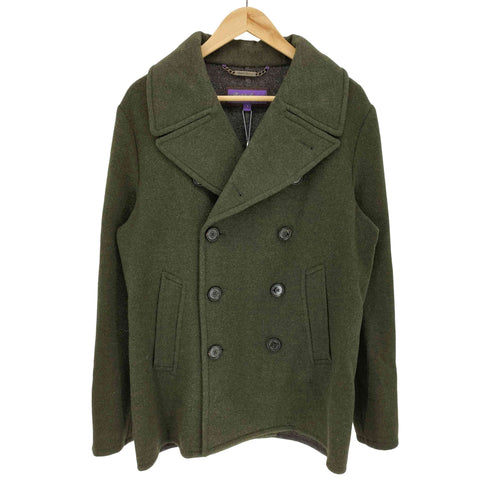 ラルフローレンパープルレーベル RALPH LAUREN PURPLE LABEL イタリア製 Royston Wool-Blend Peacoat メンズ import:S