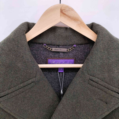 ラルフローレンパープルレーベル RALPH LAUREN PURPLE LABEL イタリア製 Royston Wool-Blend Peacoat メンズ import:S