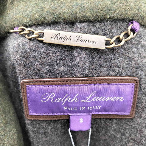 ラルフローレンパープルレーベル RALPH LAUREN PURPLE LABEL イタリア製 Royston Wool-Blend Peacoat メンズ import:S