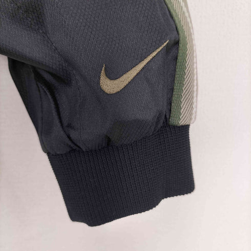 ナイキ NIKE 00S ロゴ刺繍 フルジップ ナイロンジャケット メンズ import:M