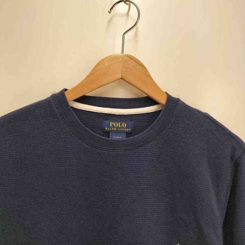 ポロラルフローレン POLO RALPH LAUREN ポニー刺繍 サーマル ワッフル カットソー メンズ import:S