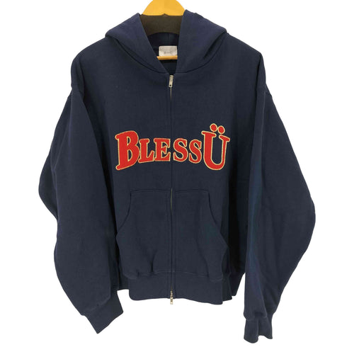 BLESSU BU OG LOGO ZIP UP HOODIE メンズ JPN:L