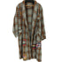 hollywood robe ワッペンデザイン フランネルチェックガウン メンズ