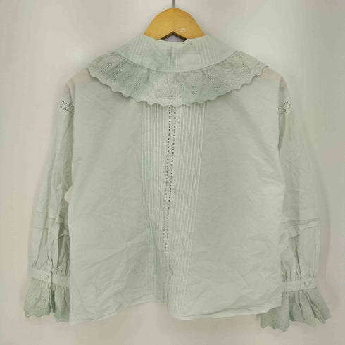 ドットアンドストライプスチャイルドウーマン Dot&Stripes CHILD WOMAN ピンタックレースブラウス レディース FREE