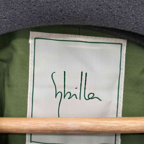 シビラ Sybilla ウールチェスターコート レディース 40