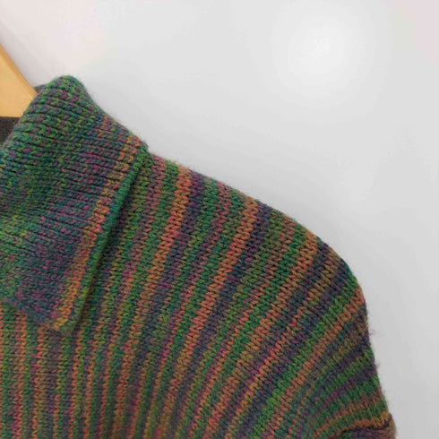 ビームスボーイ BEAMS BOY カスリ フリンジ カーディガン レディース