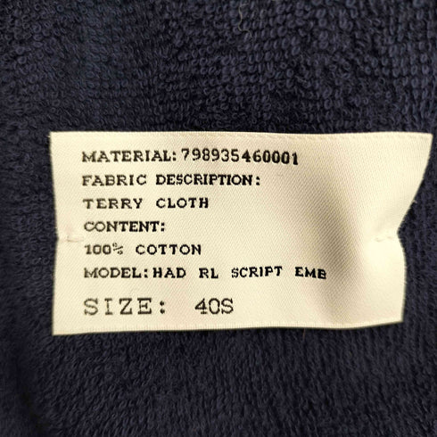 ラルフローレンパープルレーベル RALPH LAUREN PURPLE LABEL イタリア製 Hadley Hand-Tailored Terry Suit Jacket メンズ 40S