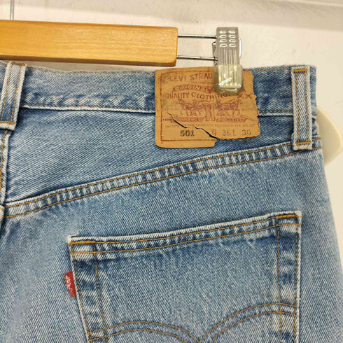 リーバイス Levis USA製 90s 96年 ボタン裏511M 501 ボタンフライ ストレートデニムパンツ メンズ 36