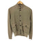 ラルフローレンパープルレーベル RALPH LAUREN PURPLE LABEL イタリア製 Woven Paneled Silk Cotton Cardigan メンズ import:S