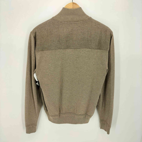 ラルフローレンパープルレーベル RALPH LAUREN PURPLE LABEL イタリア製 Woven Paneled Silk Cotton Cardigan メンズ import:S