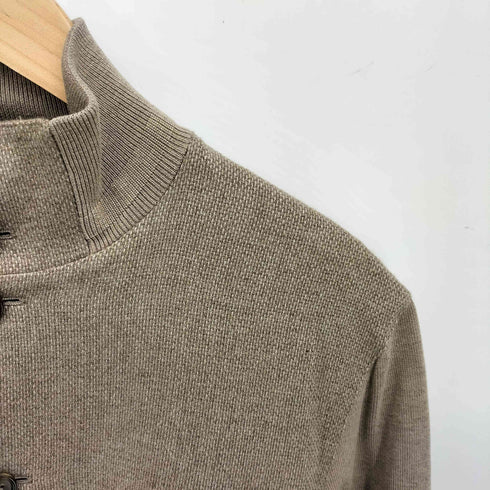 ラルフローレンパープルレーベル RALPH LAUREN PURPLE LABEL イタリア製 Woven Paneled Silk Cotton Cardigan メンズ import:S