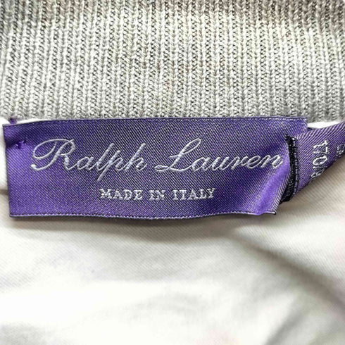 ラルフローレンパープルレーベル RALPH LAUREN PURPLE LABEL イタリア製 Woven Paneled Silk Cotton Cardigan メンズ import:S