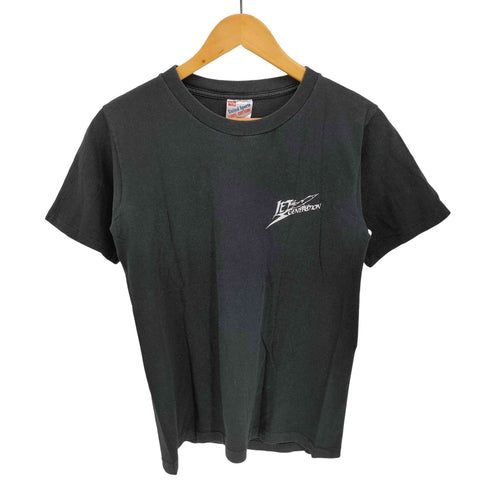 ユナイテッドスポーツ UNITED SPORTS 90S USA製 ロックバンド 両面 プリント クルーネック S/S Tシャツ 袖 裾 シングル メンズ import:S