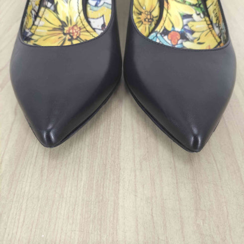 ドルチェアンドガッバーナ DOLCE&GABBANA レザー パンプス レディース 37 1/2