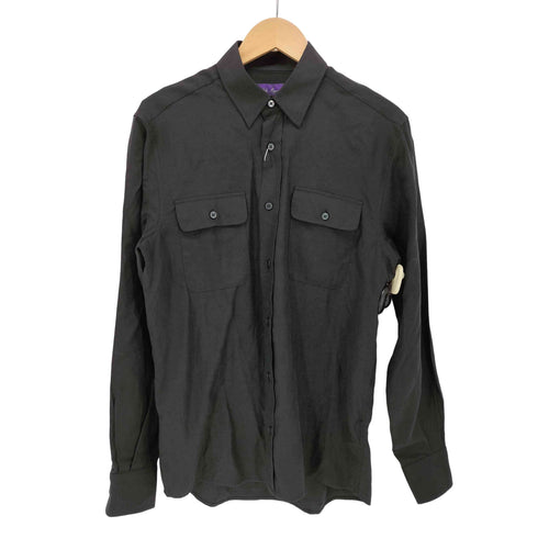 ラルフローレンパープルレーベル RALPH LAUREN PURPLE LABEL イタリア製 Double Pocket Long Sleeve Shirt メンズ import:S