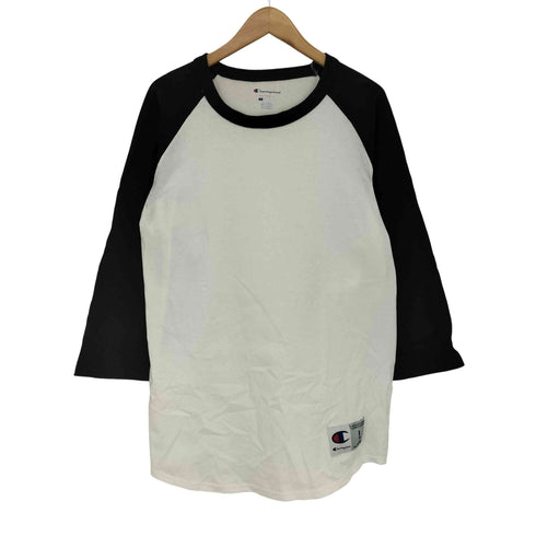 チャンピオン Champion 七分袖 ラグランスリーブ クルーネックカットソー メンズ import:L
