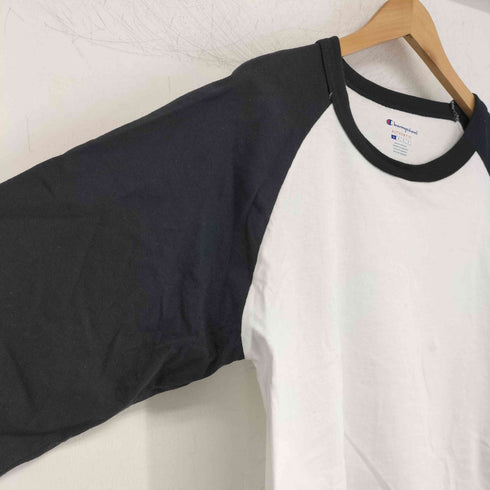 チャンピオン Champion 七分袖 ラグランスリーブ クルーネックカットソー メンズ import:L