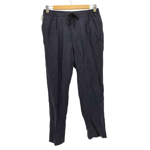 ラルフローレンパープルレーベル RALPH LAUREN PURPLE LABEL ポルトガル製 ハンドテーラード シルク リネン トラウザー メンズ 32