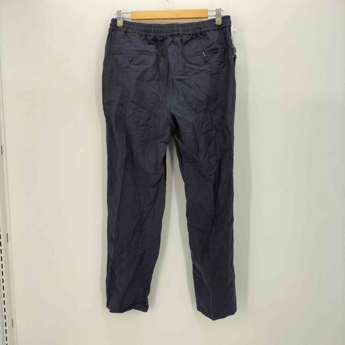 ラルフローレンパープルレーベル RALPH LAUREN PURPLE LABEL ポルトガル製 ハンドテーラード シルク リネン トラウザー メンズ 32