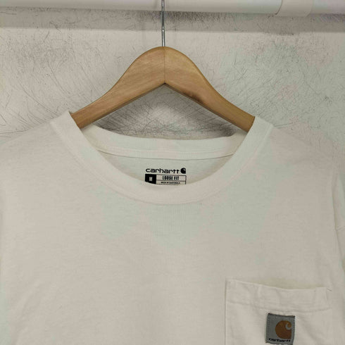 カーハート Carhartt Loose Fit Heavyweight Pocket L/S Tee ポケットTシャツ メンズ import:M