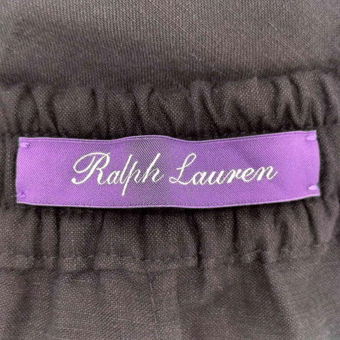 ラルフローレンパープルレーベル RALPH LAUREN PURPLE LABEL ポルトガル製 ハンドテーラード シルク リネン ショートパンツ メンズ 32