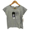 アナスイ ANNA SUI USA製 フロント プリント クルーネック S/S Tシャツ Y2K レディース