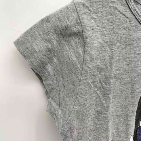 アナスイ ANNA SUI USA製 フロント プリント クルーネック S/S Tシャツ Y2K レディース