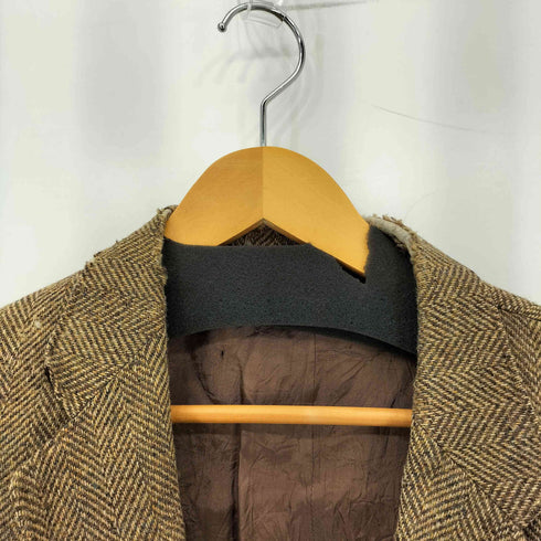 ファーラー FARAH 70~80s ウエスタンヨーク エルボーパッチ ヘリンボーンテーラードジャケット メンズ