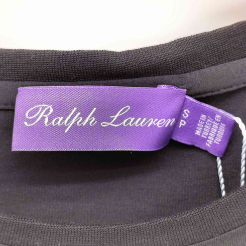 ラルフローレンパープルレーベル RALPH LAUREN PURPLE LABEL Script logo-embroidered cotton T-shirt メンズ import:S